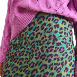 Scalpers Falda Maxi De Corte Regular Con Animal Print Mujer -Tienda Barata Femvesti 43209570 x4