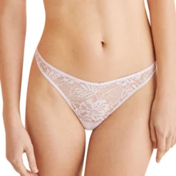 Women'secret Tanga De Encaje Mujer