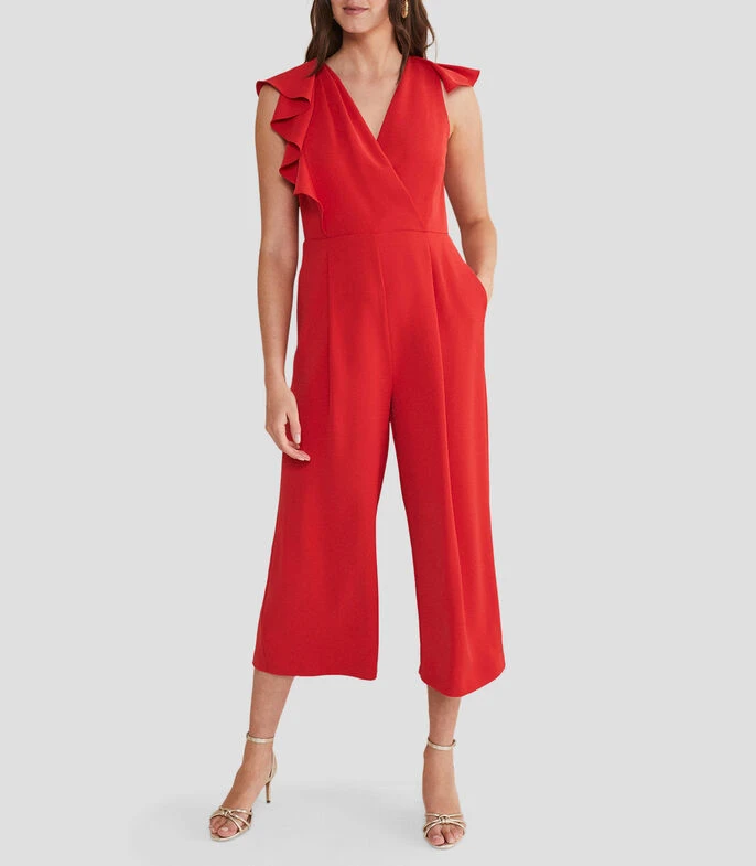 Jumpsuit De Corte Crop Mujer 1 Jumpsuit De Corte Crop Mujer