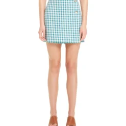 Falda Skort Corta Corte Recto Mujer