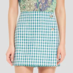 Falda Skort Corta Corte Recto Mujer -Tienda Barata Femvesti 43223264 x4