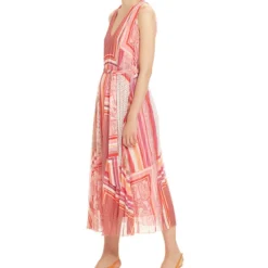 Vestido Maxi Con Estampado Parchwork Mujer -Tienda Barata Femvesti 43225448 x3