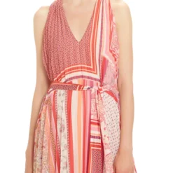 Vestido Maxi Con Estampado Parchwork Mujer -Tienda Barata Femvesti 43225448 x4