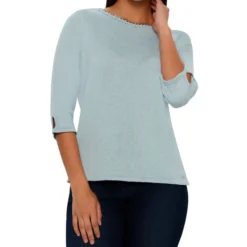 Blusa Manga 3,4 Mujer