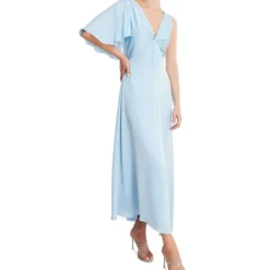 BCBGMAXAZRIA Maxi Vestido De Fiesta Con Una Manga Mujer -Tienda Barata Femvesti 43236075 x3