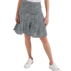 Falda Midi Corte Regular Mujer