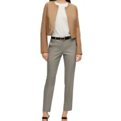 Boss Blusa Regular Fit De Seda Lavada Mujer -Tienda Barata Femvesti 43243320 x3