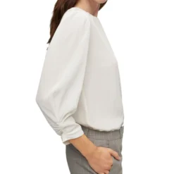 Boss Blusa Regular Fit De Seda Lavada Mujer -Tienda Barata Femvesti 43243320 x4