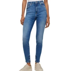 Boss Jeans De Talle Alto En Tejido Superelástico Mujer