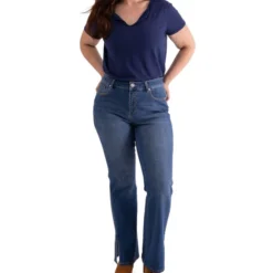 October Jeans Estilo Vaquero Recto Mujer -Tienda Barata Femvesti 43248896 x3