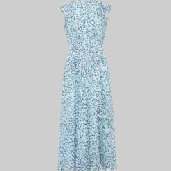 Vestido De Fiesta Midi Con Lunares Georgiana Mujer -Tienda Barata Femvesti 43263967 x4