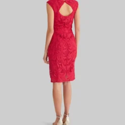 Vestido De Fiesta Midi Con Flores Tania Mujer -Tienda Barata Femvesti 43267377 x3