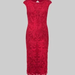 Vestido De Fiesta Midi Con Flores Tania Mujer -Tienda Barata Femvesti 43267377 x4