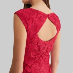 Vestido De Fiesta Midi Con Flores Tania Mujer -Tienda Barata Femvesti 43267377 x5