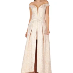 Vestido De Fiesta Maxi Floral Mujer