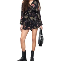 AllSaints Jumper De Corte Recto Con Flores Daria Mujer -Tienda Barata Femvesti 43274085 x3