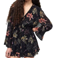 AllSaints Jumper De Corte Recto Con Flores Daria Mujer -Tienda Barata Femvesti 43274085 x4