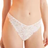 Women'secret Tanga De Encaje Guipur Mujer