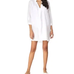 Kaftan De Playa Con Manga 3,4 Mujer -Tienda Barata Femvesti 43279485 x3