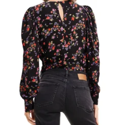 Desigual Blusa Floral Con Manga Larga Mujer -Tienda Barata Femvesti 43280423 x2