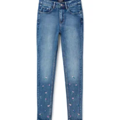 Desigual Jeans Slim Viena Mujer -Tienda Barata Femvesti 43280534 x5