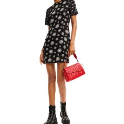 Desigual Vestido Mini Estampado Nueva York Mujer -Tienda Barata Femvesti 43280694 x3