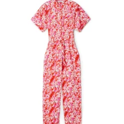 Desigual Jumpsuit Regular Con Flores Desenfocadas Mujer -Tienda Barata Femvesti 43280752 x5