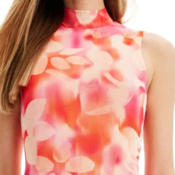 Desigual Vestido Midi Estampado Spraite Mujer -Tienda Barata Femvesti 43280770 x4