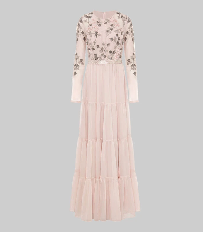 Vestido De Fiesta Maxi Florence Mujer 4 Vestido De Fiesta Maxi Florence Mujer - Imagen 4