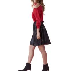 BCBGeneration Falda Corta Plisada Lisa Mujer -Tienda Barata Femvesti 43289135 x3