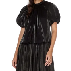 ULLA JOHNSON Blusa Con Manga Corta Mujer