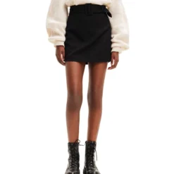 Desigual Falda Corta De Corte Slim Dana Mujer
