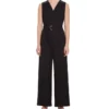 Jumpsuit Negro Wideleg Mujer