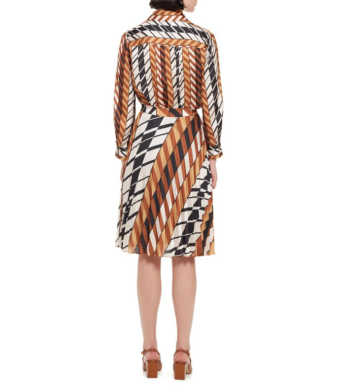 Falda Estampado Plisado Mujer 2 Falda Estampado Plisado Mujer - Imagen 2