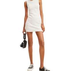 Desigual Vestido Corto Con Textura Denver Mujer -Tienda Barata Femvesti 43301620 x3