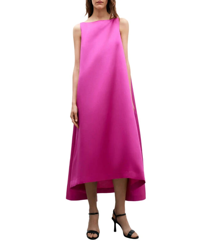 ADOLFO DOMINGUEZ Vestido Largo Liso Mujer 1 ADOLFO DOMINGUEZ Vestido Largo Liso Mujer