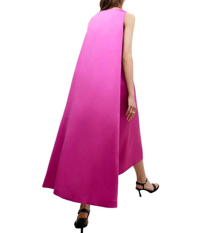 ADOLFO DOMINGUEZ Vestido Largo Liso Mujer 2 ADOLFO DOMINGUEZ Vestido Largo Liso Mujer - Imagen 2