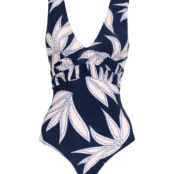 Traje De Baño Maillot Con Flores Marylin Kentia Mujer -Tienda Barata Femvesti 43306826 x4