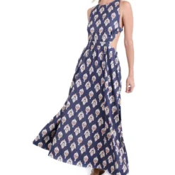 Vestido De Playa Largo Estampado Kilauea Mujer