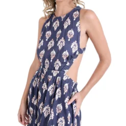 Vestido De Playa Largo Estampado Kilauea Mujer -Tienda Barata Femvesti 43306847 x3