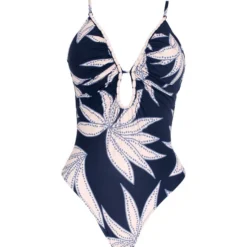 Traje De Baño Maillot Con Flores Kentia Mujer -Tienda Barata Femvesti 43306879 x4