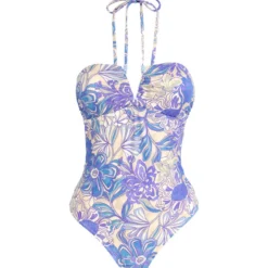 Traje De Baño Maillot Con Flores Persea Mujer -Tienda Barata Femvesti 43306884 x4