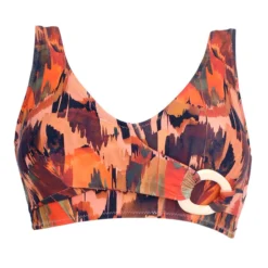 Bikini Top Maranta Abstracto Mujer -Tienda Barata Femvesti 43306890 x4