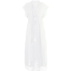 Túnica De Playa Con Encaje Manga Corta Mawii Mujer -Tienda Barata Femvesti 43306940 x4