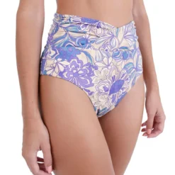 Bikini Bottom Persea Con Print Mujer