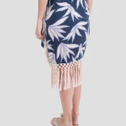 Pareo Corto Con Flores Kentia Mujer -Tienda Barata Femvesti 43307037 x2