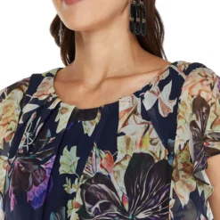 Vestido De Fiesta Maxi Estampado Mujer -Tienda Barata Femvesti 43307130 x4