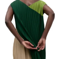 ADOLFO DOMINGUEZ Vestido Largo Sin Mangas Con Bloques De Color Mujer 9 ADOLFO DOMINGUEZ Vestido Largo Sin Mangas Con Bloques De Color Mujer -Tienda Barata Femvesti 43308325 x4