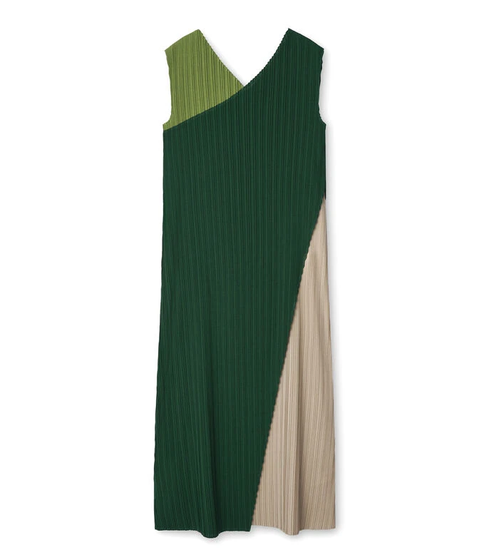 ADOLFO DOMINGUEZ Vestido Largo Sin Mangas Con Bloques De Color Mujer 5 ADOLFO DOMINGUEZ Vestido Largo Sin Mangas Con Bloques De Color Mujer - Imagen 5