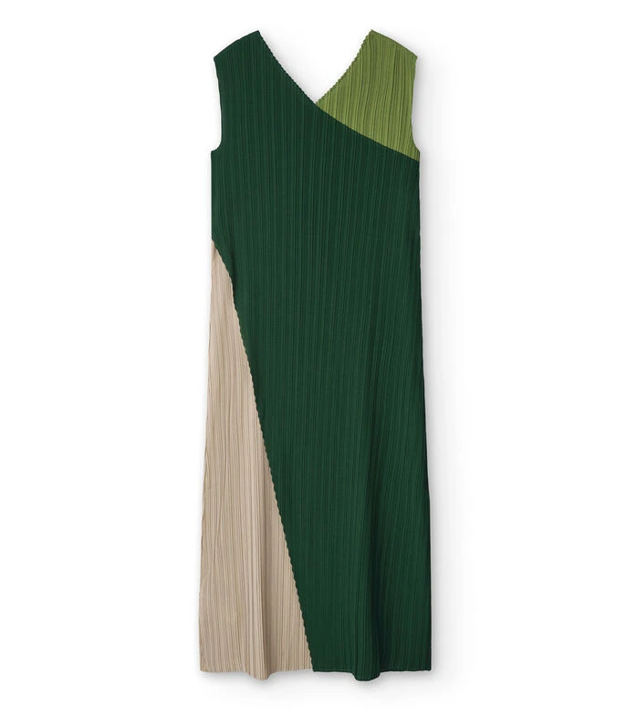 ADOLFO DOMINGUEZ Vestido Largo Sin Mangas Con Bloques De Color Mujer 6 ADOLFO DOMINGUEZ Vestido Largo Sin Mangas Con Bloques De Color Mujer - Imagen 6